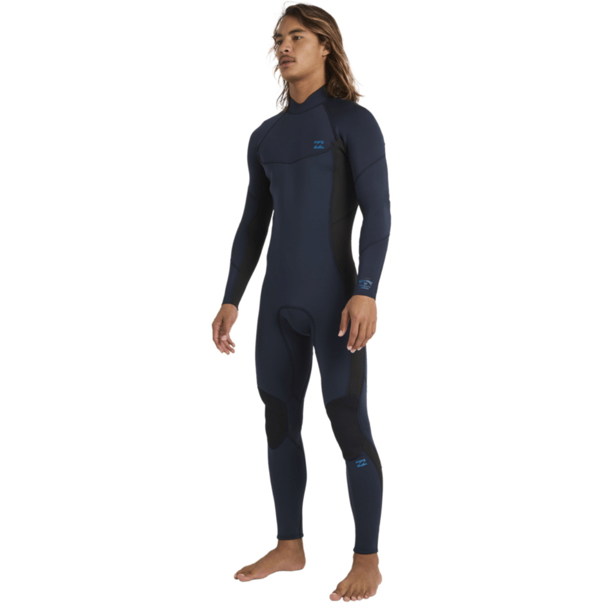 2026 Billabong Mens Absolute 3/2mm Flatlock Back Zip Wetsuit 24AW211601 - Ocean